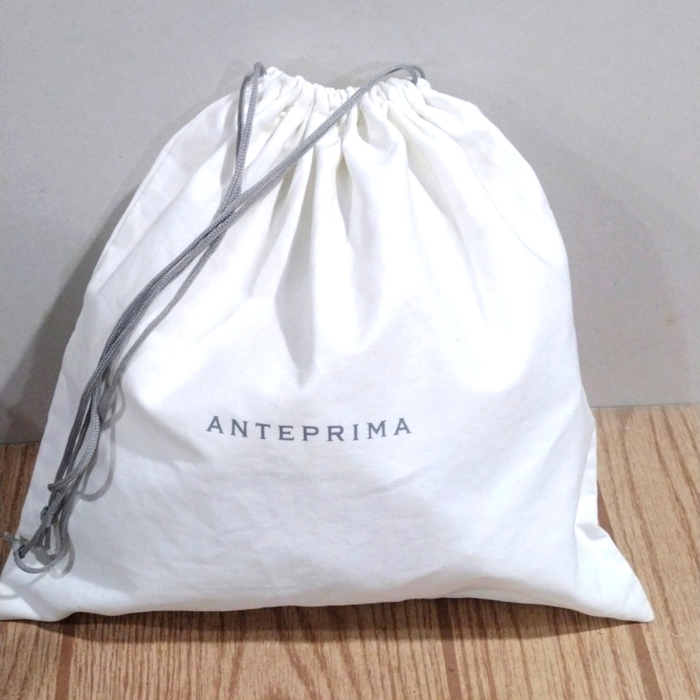 Luxury Anteprima Off-White Fabric Dust Bag – Drawstring Closure 14.5 x 14 Inches